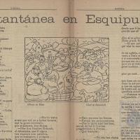 Ilustración para el Diario La Bohemia. Esquipulas por Hine, Enrique (ManoLito). Baixench, Pablo