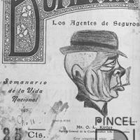 Ilustración para el Diario La Bohemia. Agente de Seguros por Hine, Enrique (ManoLito). Baixench, Pablo
