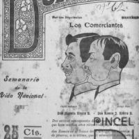 Ilustración para el Diario La Bohemia. Los comerciantes por Hine, Enrique (ManoLito). Baixench, Pablo