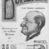 Ilustración para el Diario La Bohemia. Leonidas Peralta, candidato por Hine, Enrique (ManoLito). Baixench, Pablo
