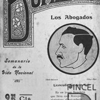 Ilustración para el Diario La Bohemia. Abogados por Hine, Enrique (ManoLito). Baixench, Pablo