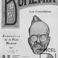 Ilustración para el Diario La Bohemia. Contabilistas por Hine, Enrique (ManoLito). Baixench, Pablo