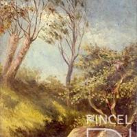 Árboles y riachuelo por Jiménez, Ezequiel