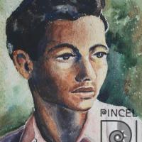 Retrato de joven por Jiménez, Guillermo