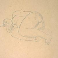Mujer con niño por Jiménez, Max