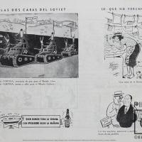 Las dos caras del soviet, Lo que no veremos nunca, Publicidad para Pilsen y los dos angelitos por Méndez, Alcides