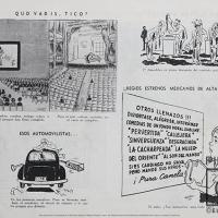 Quo vad is, tico?, Esos automovilistas..., Asamblea en plena discusión del contrato petrolero y ¡¡Regios estrenos mejicanos de alta calidad!! por Méndez, Alcides