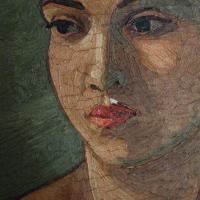 Retrato de joven lavandera (detalle) por Pacheco, Fausto