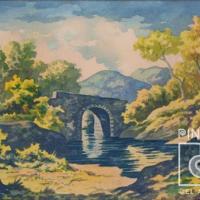 Puente de piedra Nº 3 por Pacheco, Fausto