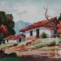 Paisaje por Pacheco, Fausto