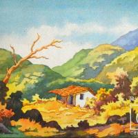 Casa en el valle por Pacheco, Fausto