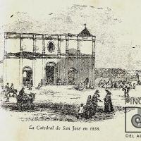 La catedral de San José en 1858 por Paéz, Ramón (extranjero). Documental