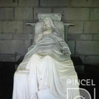 Luisa Otoya de Amerling, estatua funeraria por Palacios Cabello, Eloy (extranjero). Patrimonio cultural escultórico