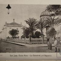 La Catedral y el Sagrario. San José, Costa Rica. (avenida segunda y calle central) por Paynter Brothers
