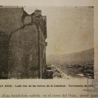 Foto de Lado sur de las torres de la Catedral-1888 por Paynter Brothers