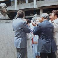 Inauguración del Busto del Dr. Rafael Ángel Calderón Guardia en la Universidad de Costa Rica por Portuguez Fucigna, John. Documental