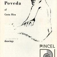 Catálogo de Primera exposición del artista por Poveda, Carlos