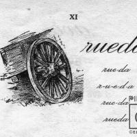 Ilustración XI (rueda), del Silabario Castellano
Porfirio Brenes Castro por Povedano, Tomás