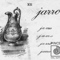 Ilustración XII (jarro), del Silabario Castellano
Porfirio Brenes Castro por Povedano, Tomás