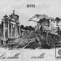 Ilustración XVII (calle), del Silabario Castellano Porfirio Brenes Castro por Povedano, Tomás