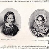 Teodora Ulloa de B. y Anacleta Arnesto de Mayorga por Povedano, Tomás