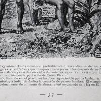 Grupo de indios Guatusos (detalle), para libro Revista de Costa Rica S. XIX por Povedano, Tomás