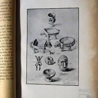 Zulai y Yontá, Metates y cerámica indigena por Povedano, Tomás. Calderón, Próspero