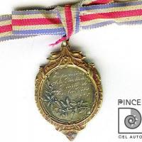 Medalla Segundo premio Pintura 1928 (reverso) por Quirós, Teodorico
