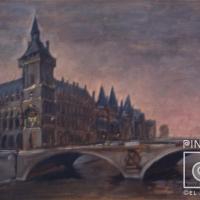 Pont Neuf o La Consergerie-Paris por Quirós, Teodorico