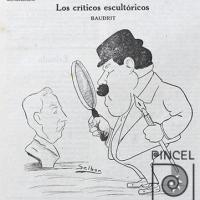 Los críticos escultóricos. Baudrit por Robles, Eladio (Selbor)