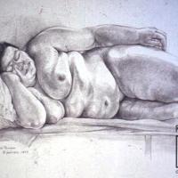 Mujer durmiendo por Romero, Sonia