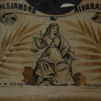 Fotografía del Poder Legislativo-Poder Judicial-Poder Ejecutivo  (detalle de firma) por Rudd, Harrison Nathaniel