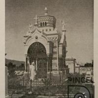 Cementerio General de San José. Mausoleo de la familia Rojas Alvarez por Rudd, Harrison Nathaniel. Tenca, Francisco. Calderón, Próspero