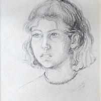 Retrato de Gabriela Sáenz por Sáenz de Langlois, Flora