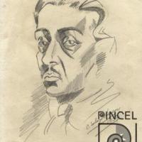 Retrato Manuel de la Cruz González por Salazar Herrera, Carlos. González, Manuel de la Cruz