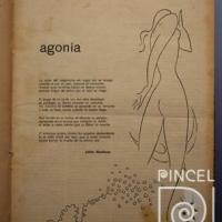 Ilustrando poema de Julián Marchena "Agonía" por Sánchez, Juan Manuel