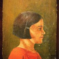 Retrato de su hermana por Sánchez, Juan Manuel