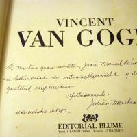 Libro de Van Gogh que Julián Marchena le regaló al artista por Sánchez, Juan Manuel