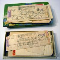 Telegramas, cartas y postales de Juan Manuel a Berta Solano por Sánchez, Juan Manuel