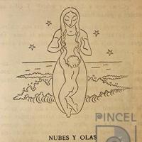 Nubes y olas por Sánchez, Juan Manuel
