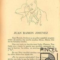 Juan Ramón Jiménez por Sánchez, Juan Manuel