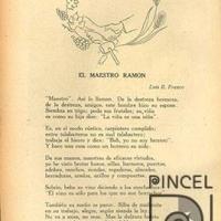 El maestro Ramón por Sánchez, Juan Manuel