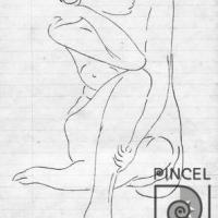 Desnudo femenino (Antonio Naraini) por Sánchez, Juan Manuel