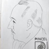 Retrato por Sánchez, Juan Manuel