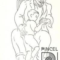 Abuelo y nieto por Sánchez, Juan Manuel