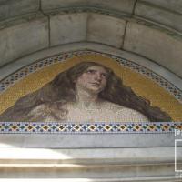 Mosaico hecho a partir de la obra Magdalena de Paolo Serra por Serra, Paolo