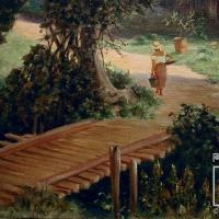 Escena campesina  (detalle puente) por Span, Emil