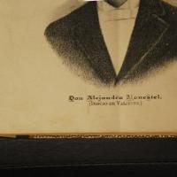 Don Alejandro Monestel  (detalle) por Valiente, Francisco