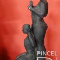 Maqueta de un monumento a la justicia por Villegas, Olger