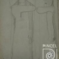 Sin título. Boceto previo de Samael por Zeledón Guzmán, Néstor